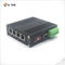 Aluminum Case Ethernet Switch 4 Port 10/100/1000Base-T + 1-Port 100/1000Base-X SFP AC Power Input Wall Mount
